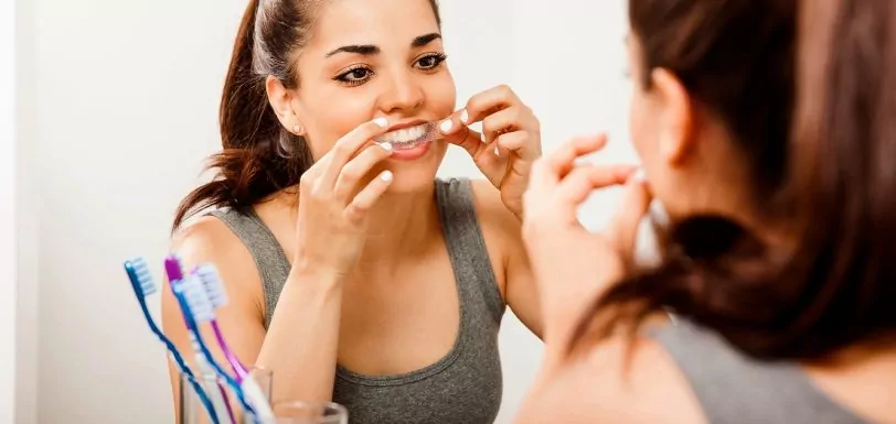fita clareadora dental